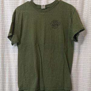 Jeep Men's Olive Short Sleeve Tee